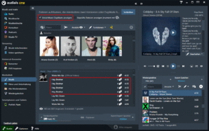 Klicke im oberen Bereich auf "Unsichtbare Duplikate anzeigen". Nun siehst du alle vorhandenen Versionen eines Musikstückes. Die nicht gewünschten Dateien können jetzt direkt in der Hauptansicht gelöscht werden.