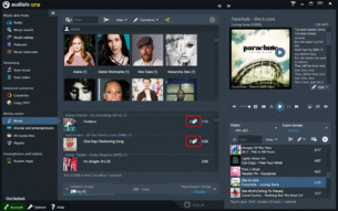 Numerous Variants combined together in Audials