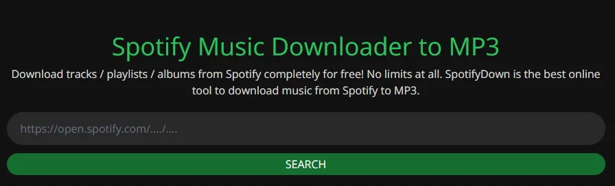 SpotifyDown